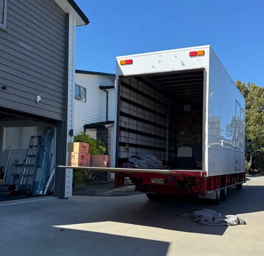 Truck parked